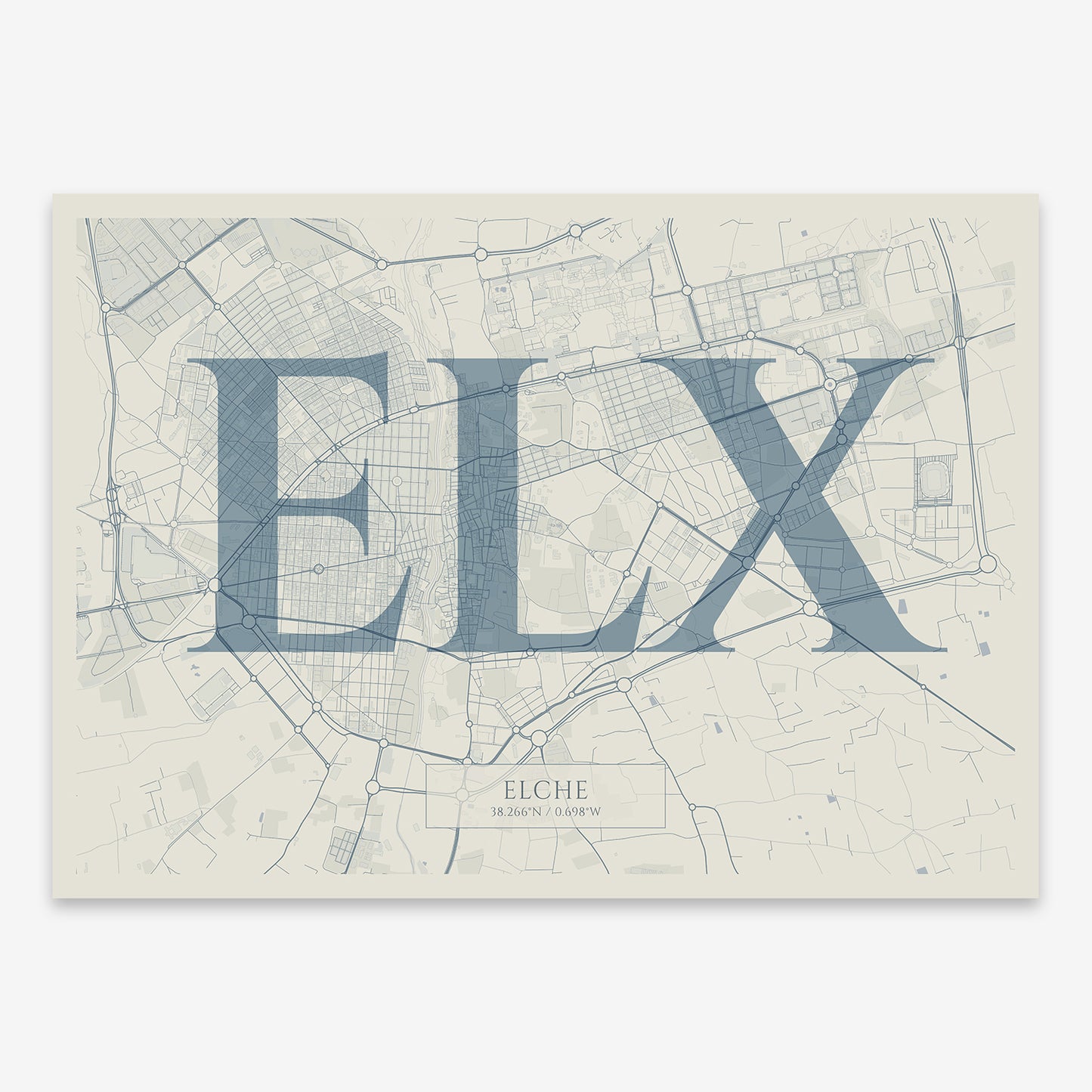 Elche Map V06 Seaside / Frame / Yes