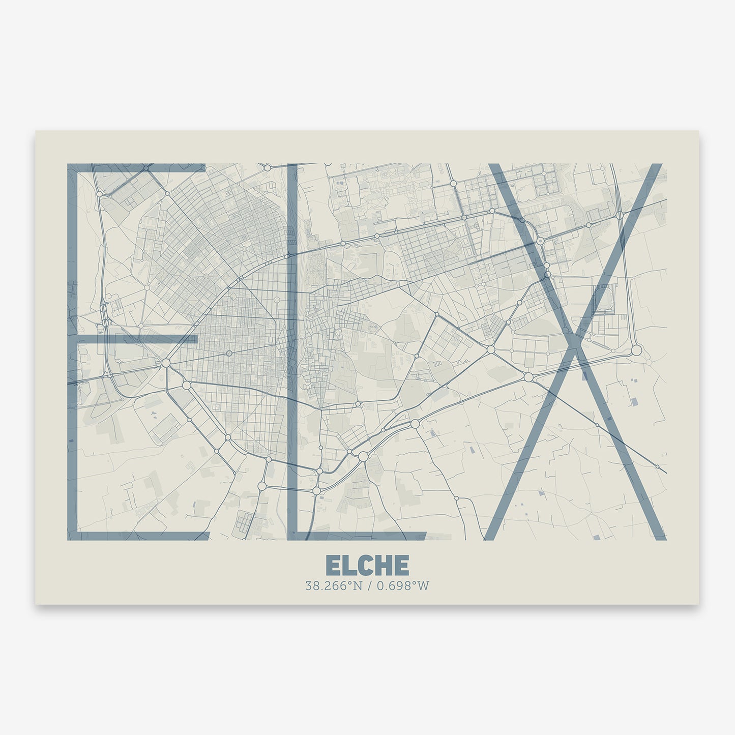 Elche Map V07 Seaside / No Frame / No