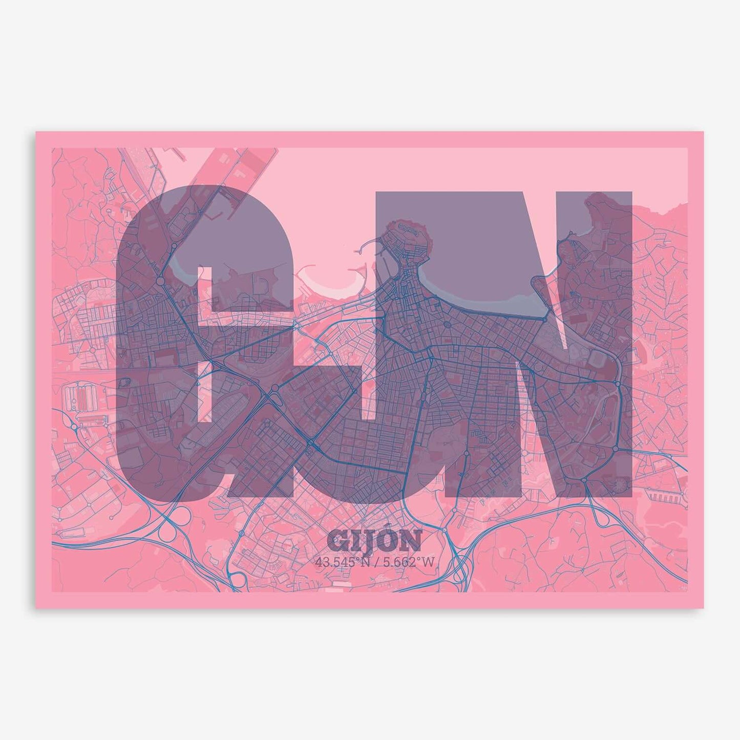 Gijon Map V02 tuscan