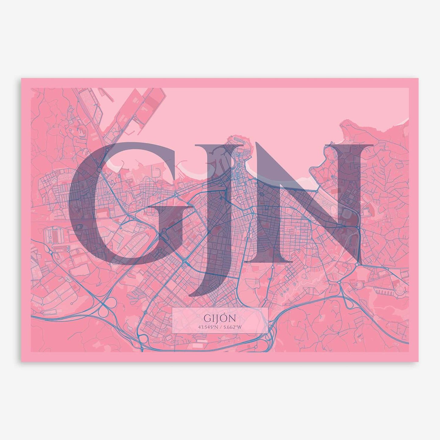 Gijon Map V06 tuscan