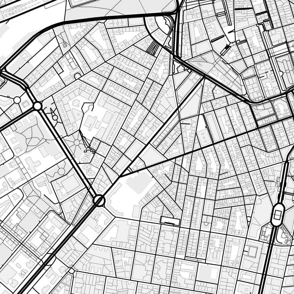 LetraMap Classic Design Detail in High Resolution