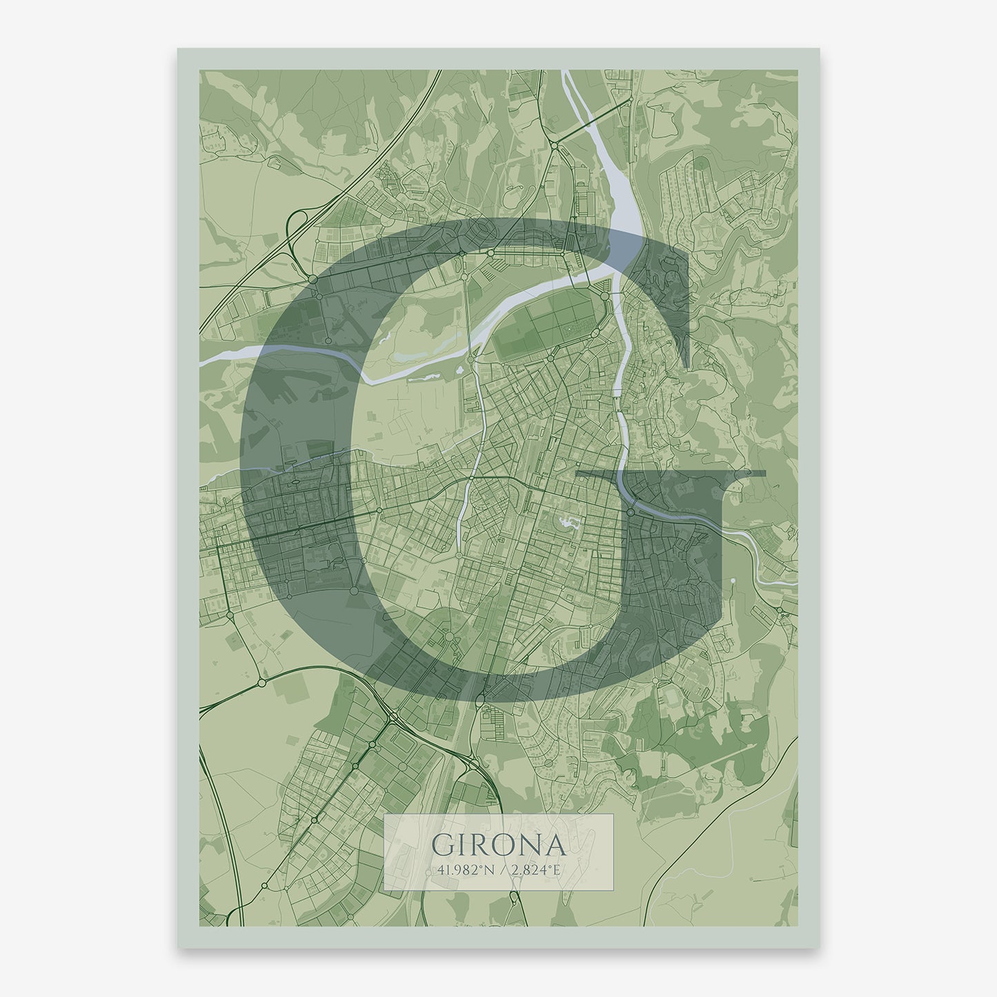 Girona Map V06 Kyoto / Frame / Yes