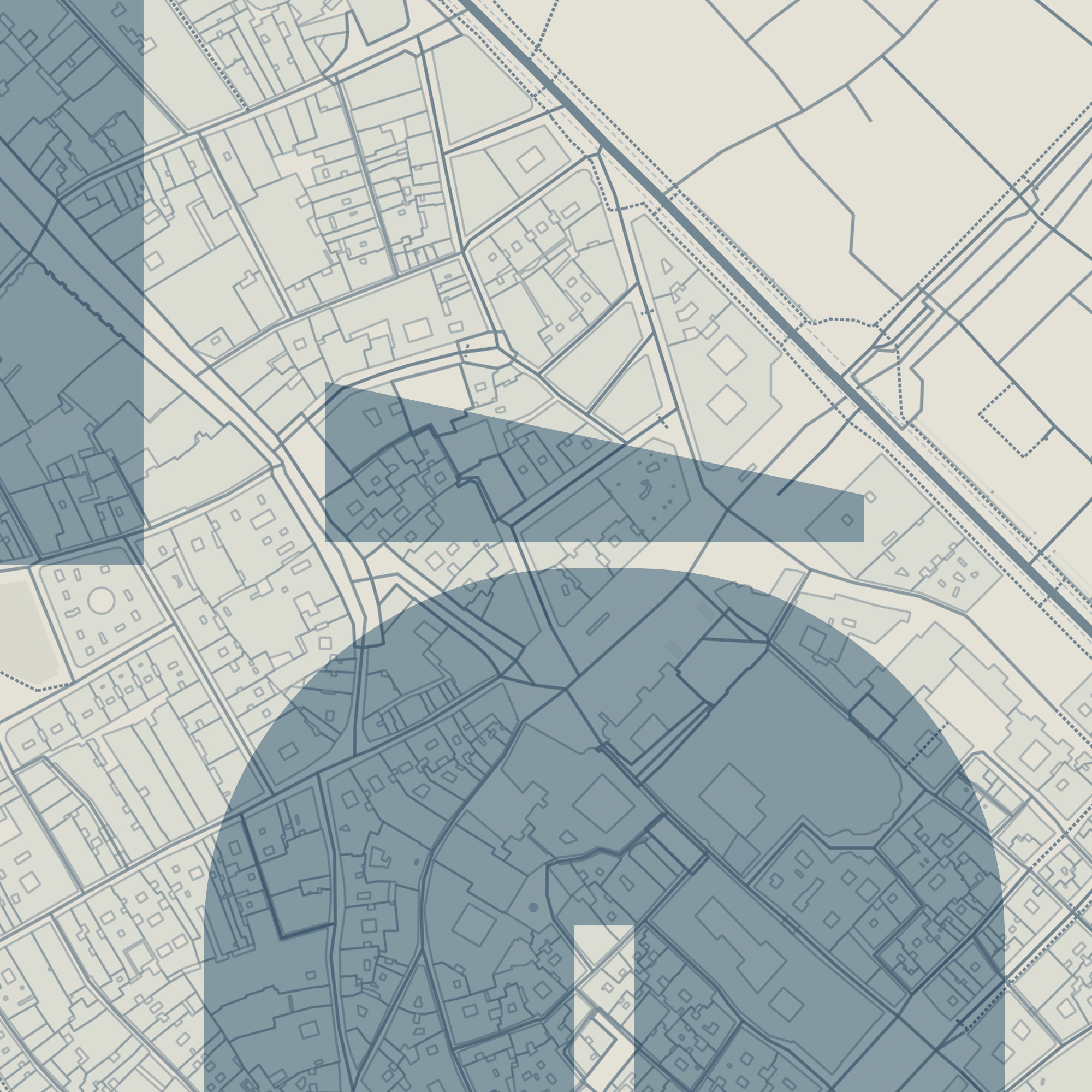 Detalle de la lámina tipográfica de Barrio Gótico, textura del papel Giclée