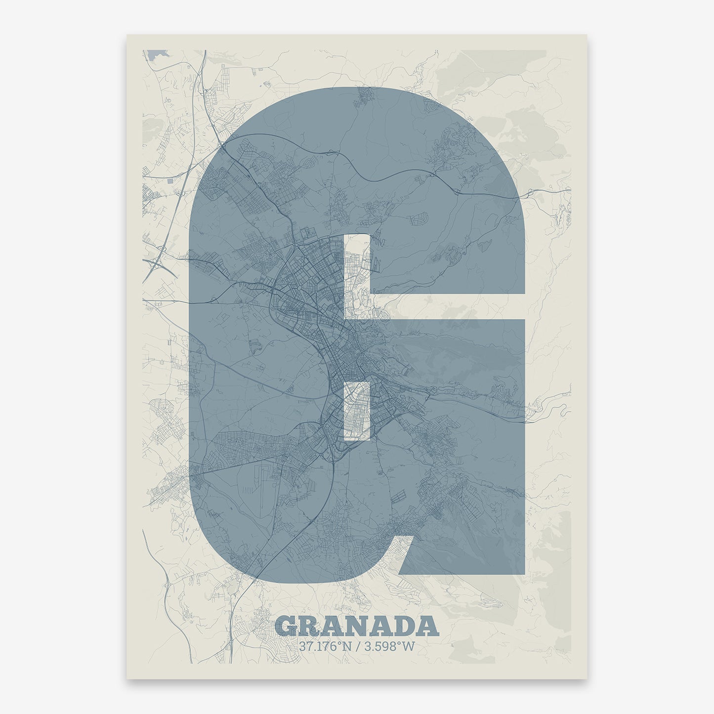 Granada Map V02 Seaside / No Frame / No