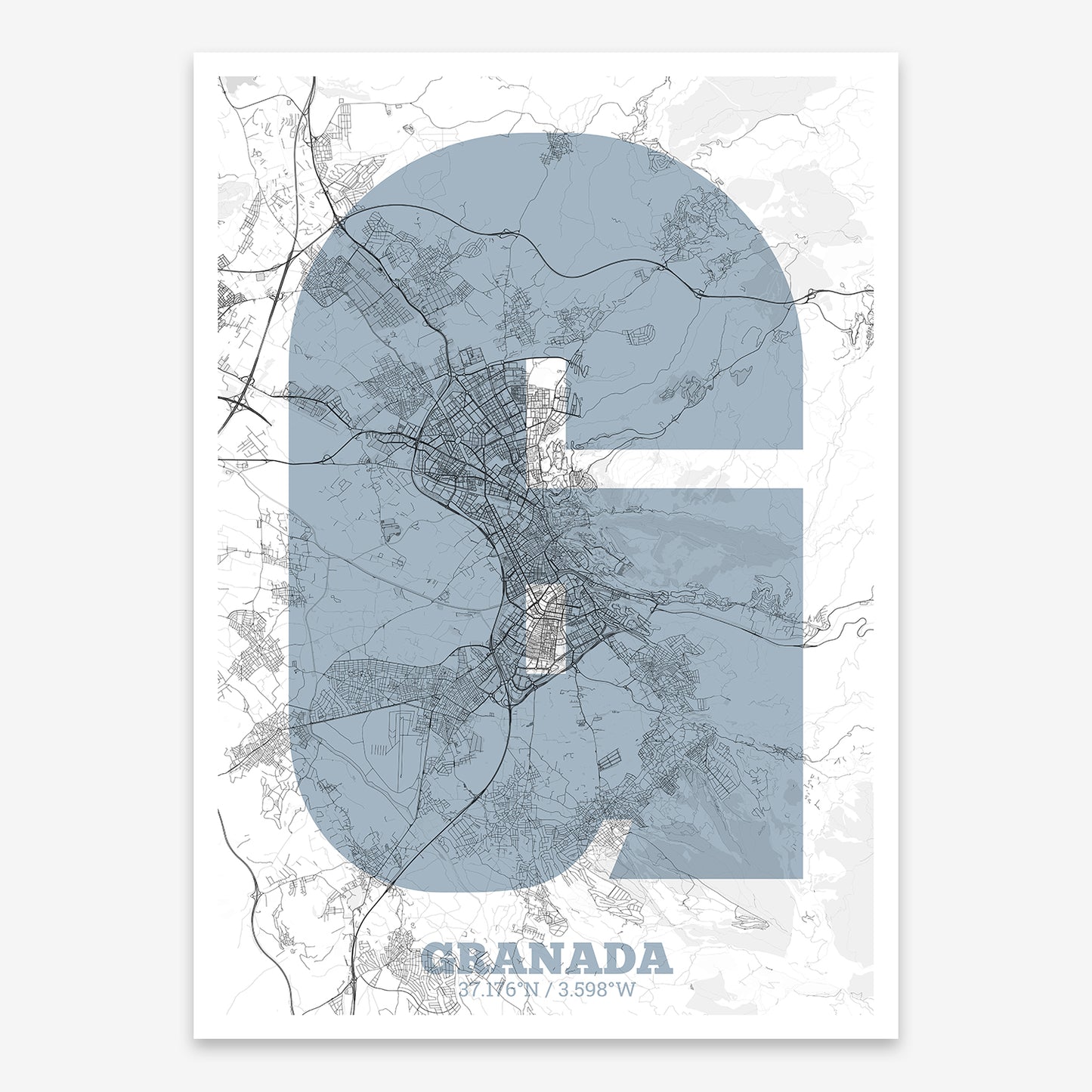 Granada Map V02 Urban / No Frame / No