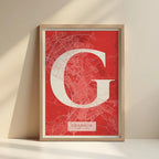 Elegant Granada Print – Minimalist and Sophisticated Poster