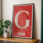 Elegant Granada Print – Minimalist and Sophisticated Poster