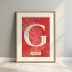 Elegant Granada Print – Minimalist and Sophisticated Poster