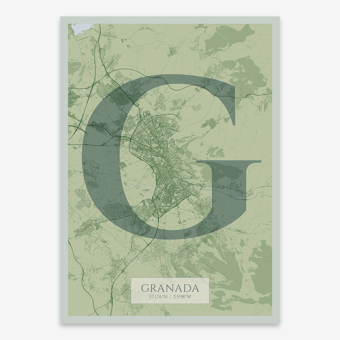 Granada Map V06 Kyoto / Frame / No