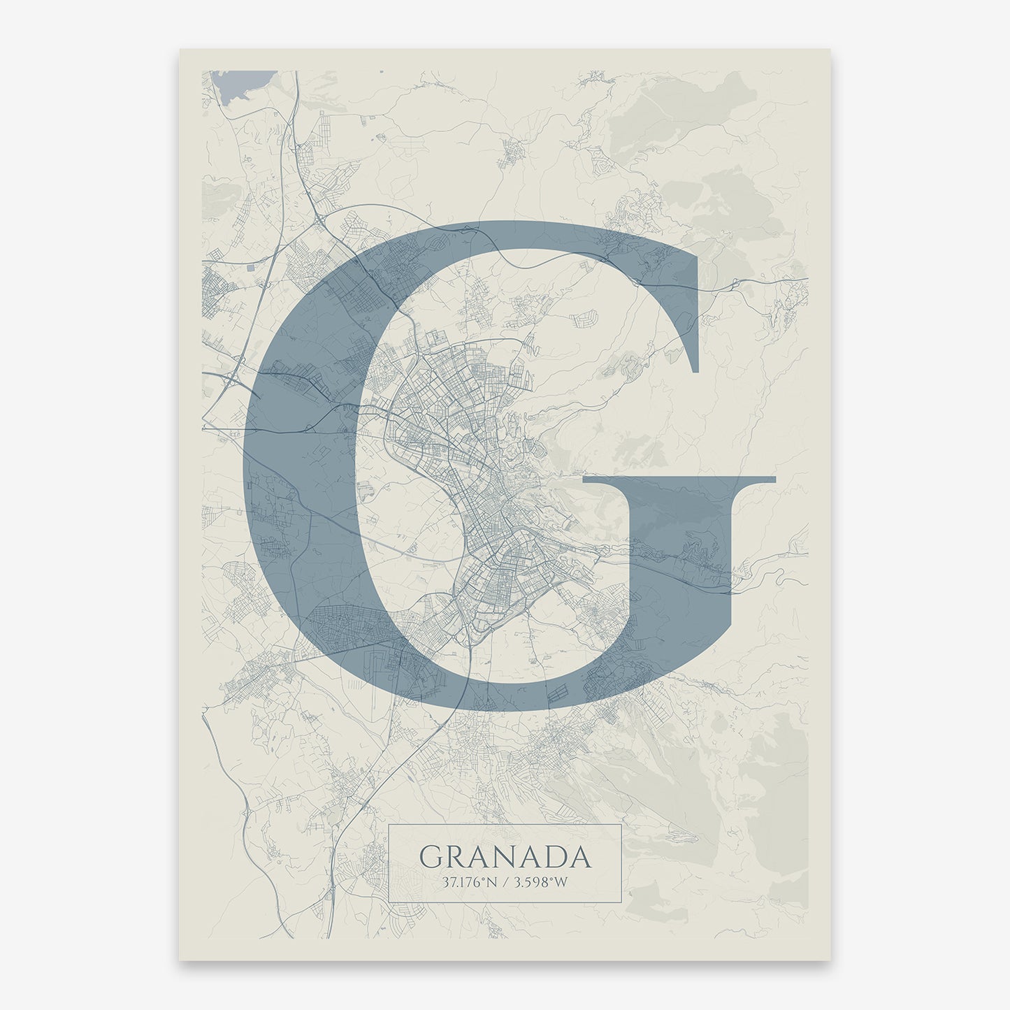 Granada Map V06 Seaside / No Frame / Yes