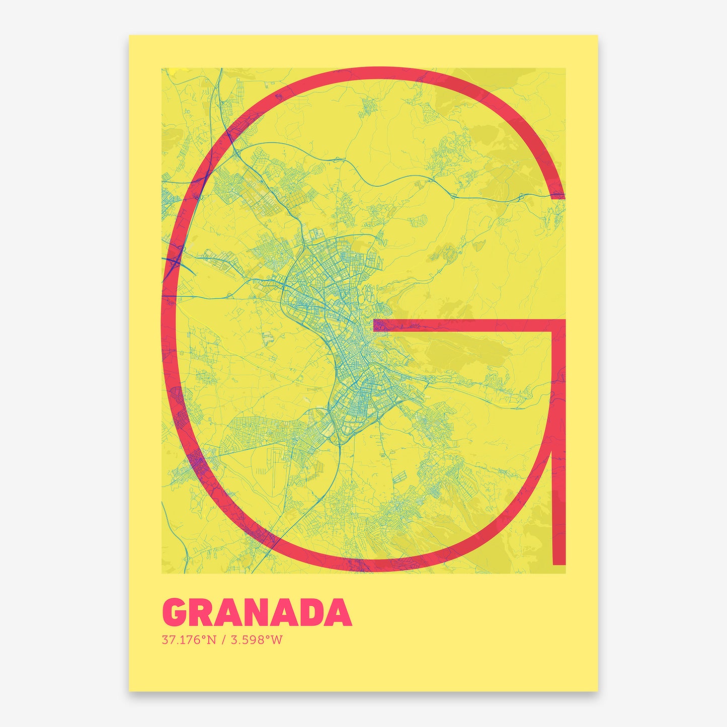 Granada Map V07 Miami / No Frame / No