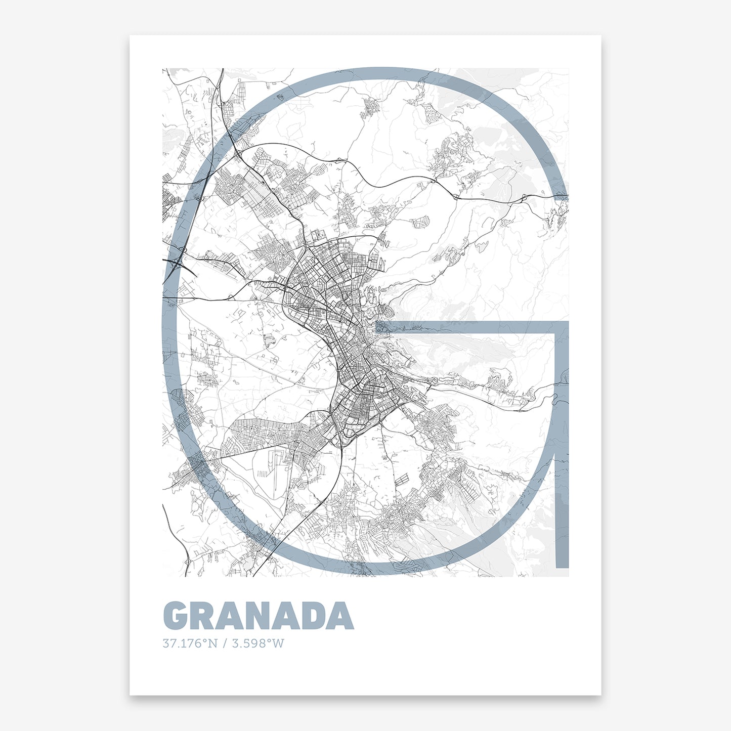 Granada Map V07 Urban / No Frame / No