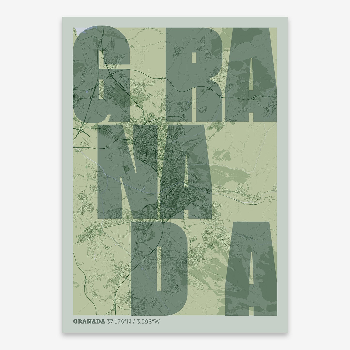 Granada Map V08 Kyoto / Frame / No