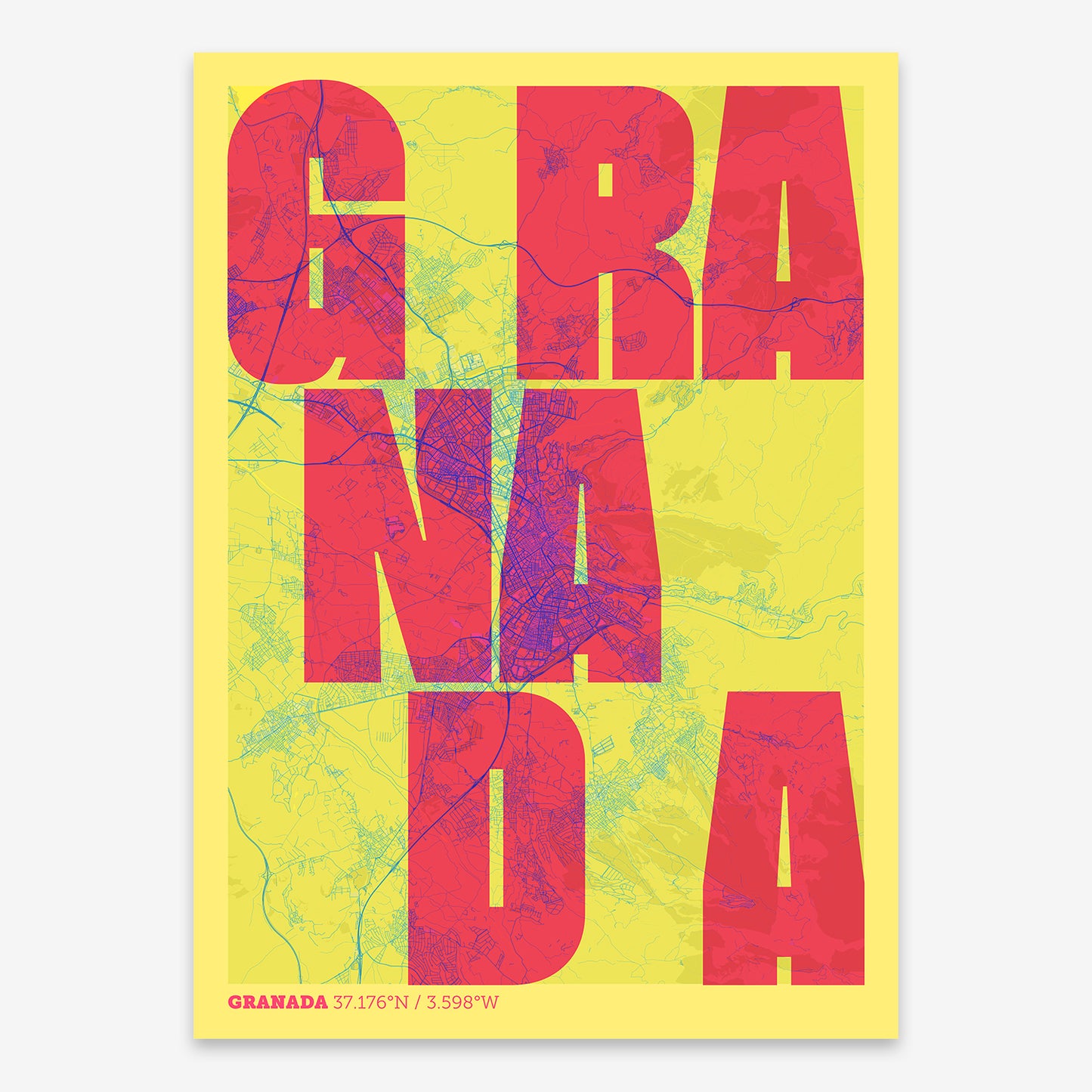 Granada Map V08 Miami / No Frame / No