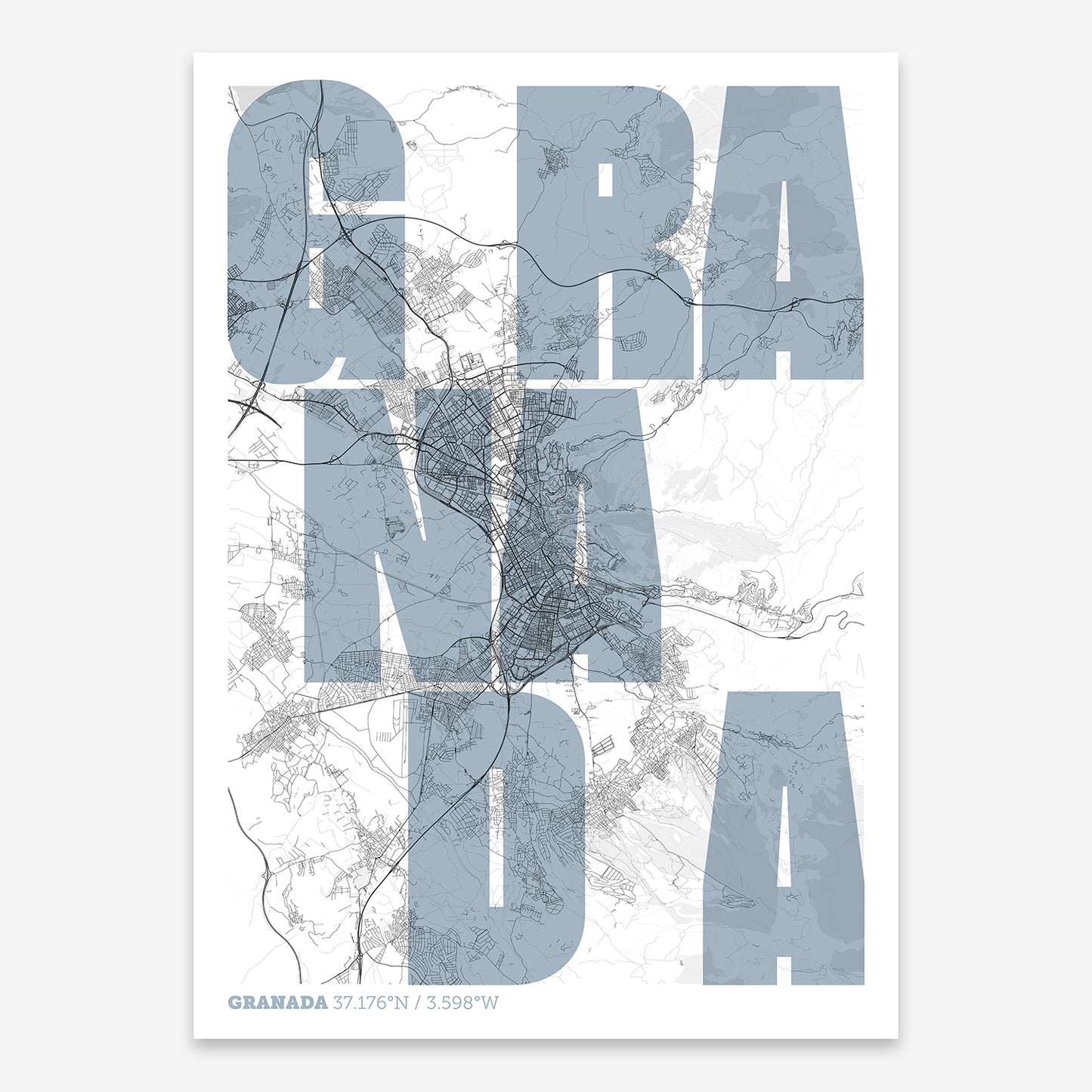 Granada Map V08 Urban / Frame / No