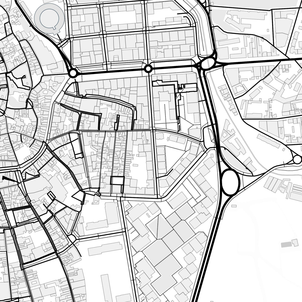 LetraMap Unruled Design Detail in High Resolution