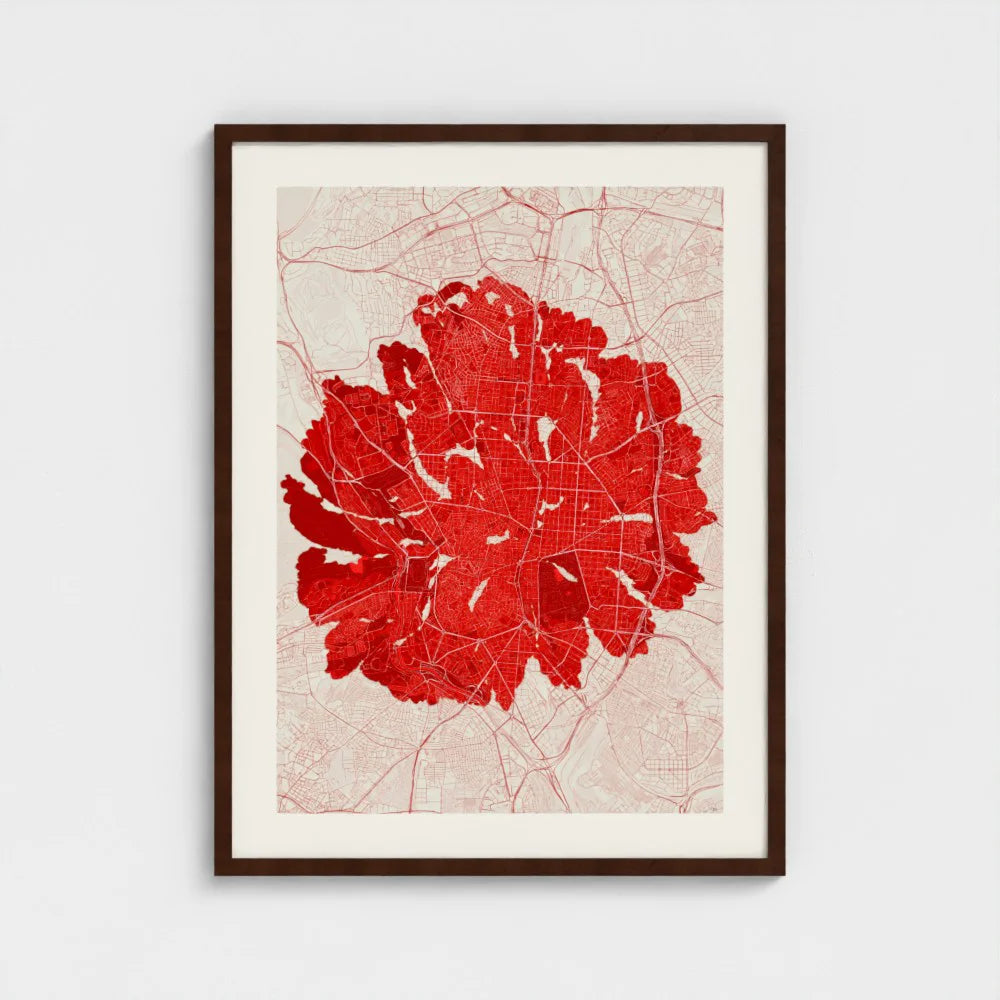 Carnation over Madrid. San Isidro