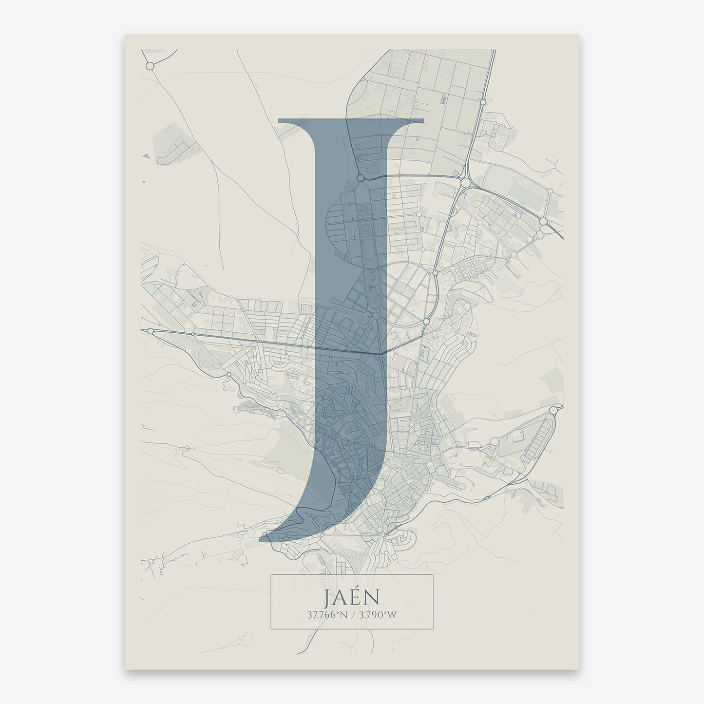 Jaen Map V06 Seaside / Frame / No