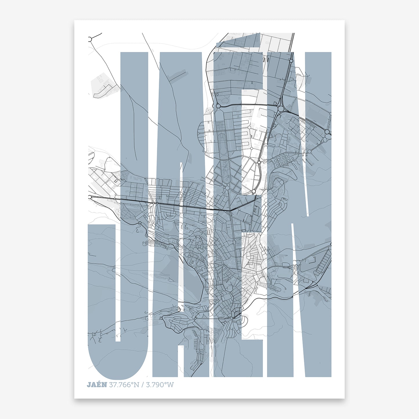 Jaen Map V09 Urban / Frame / No