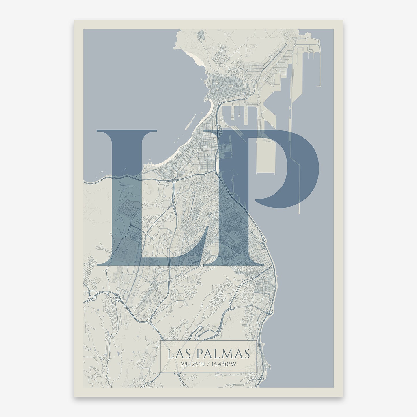 Las Palmas Map V06 Seaside / Frame / Yes