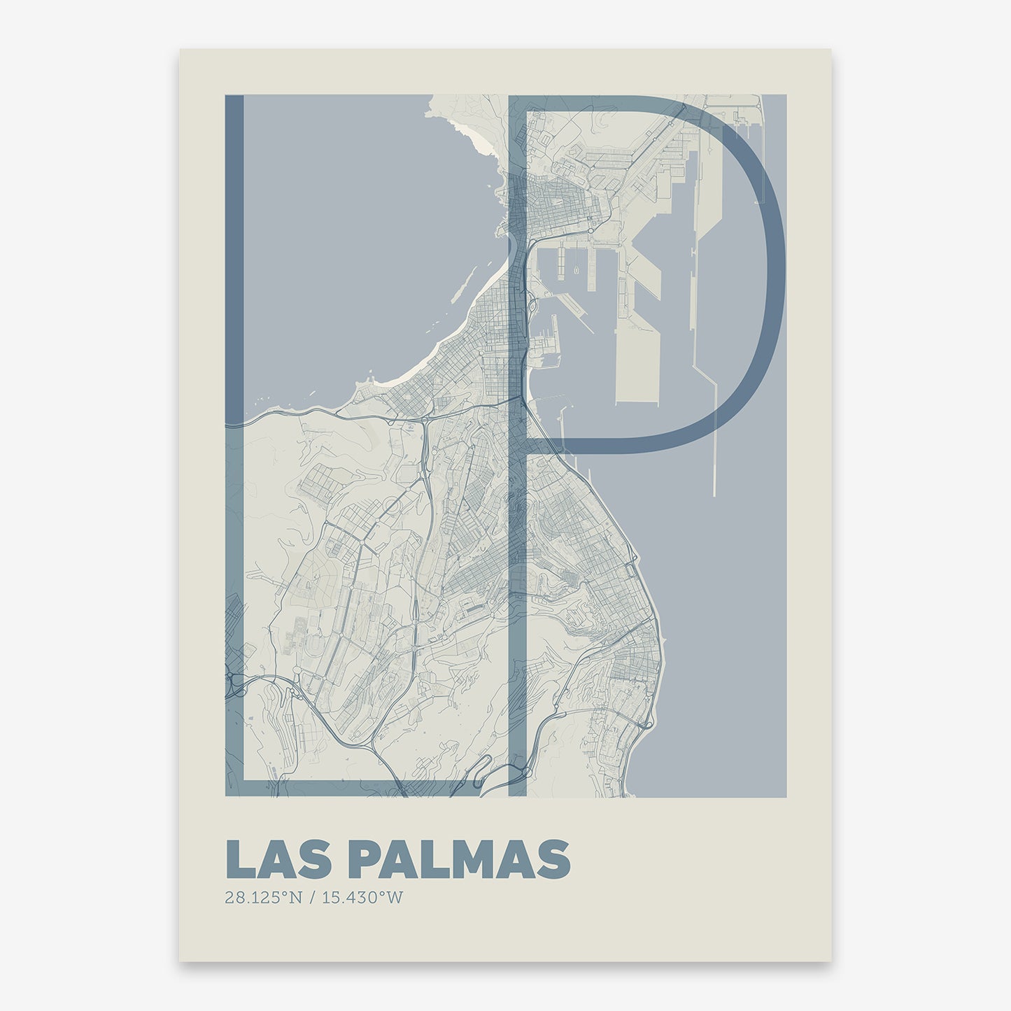 Las Palmas Map V07 Seaside / No Frame / No