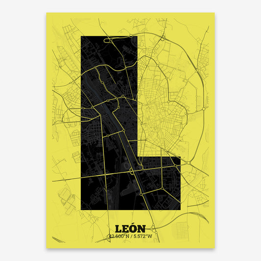 Leon Map V02 Night / Frame / Yes