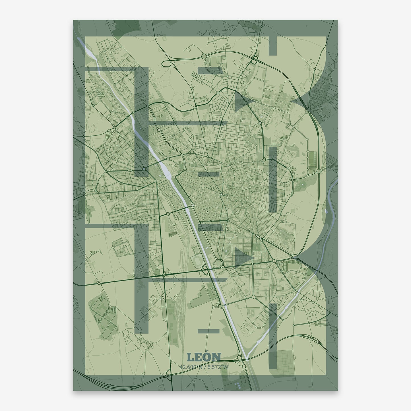 Leon Map V03 Kyoto / Frame / No