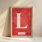 Elegant Print of Leon – Minimalist and Sophisticated Poster