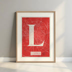 Elegant Print of Leon – Minimalist and Sophisticated Poster