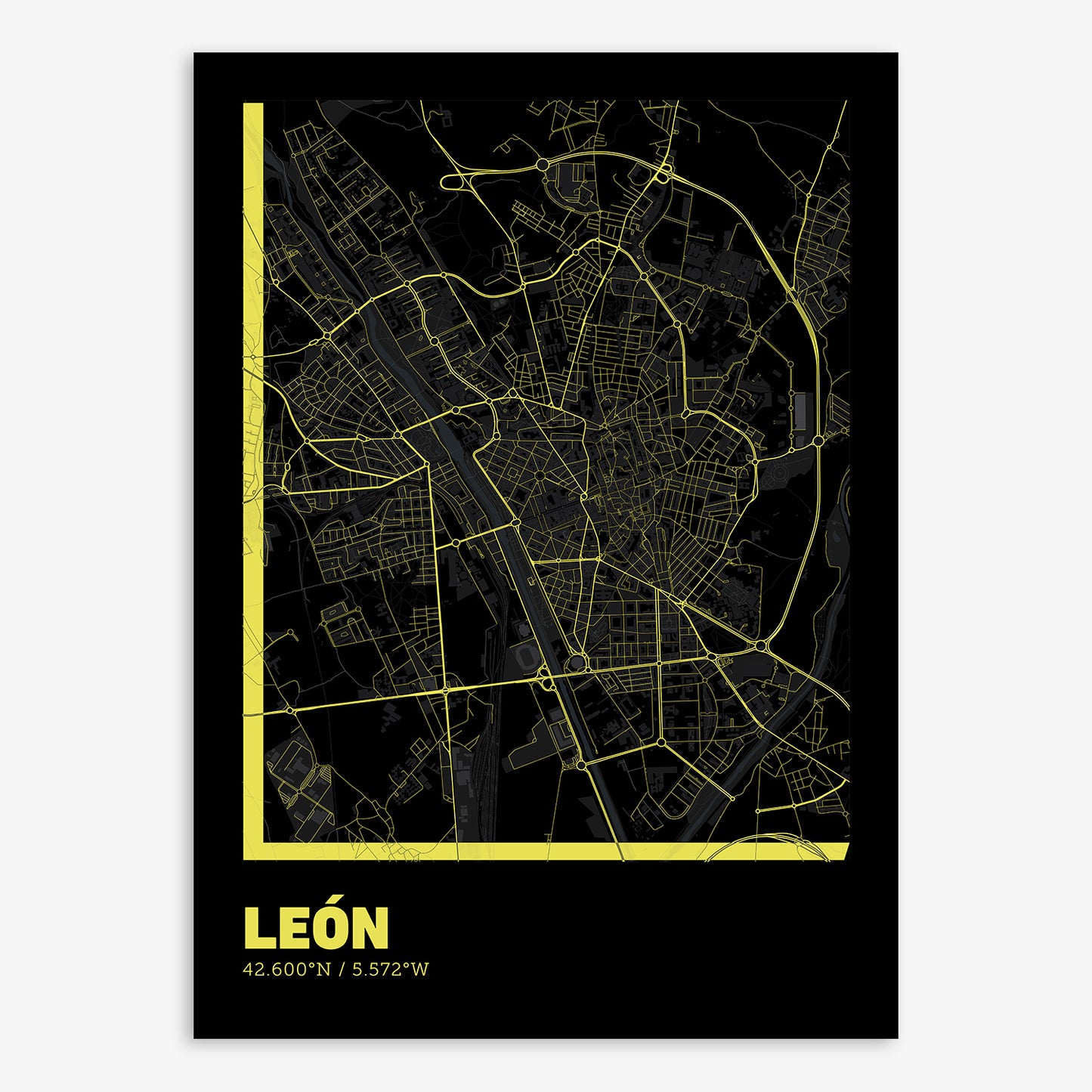 Leon Map V07 Night / No Frame / No