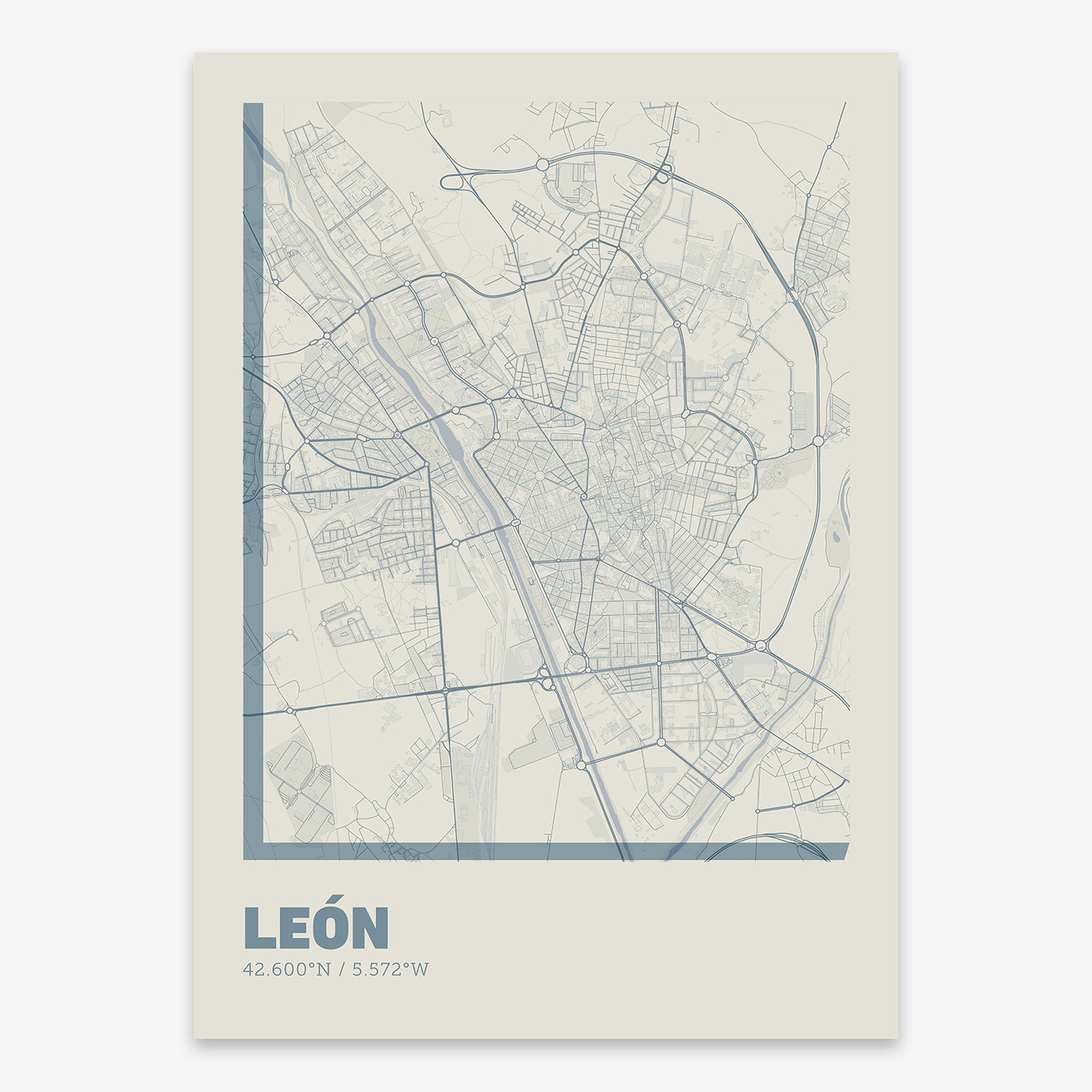 Leon Map V07 Seaside / No Frame / No