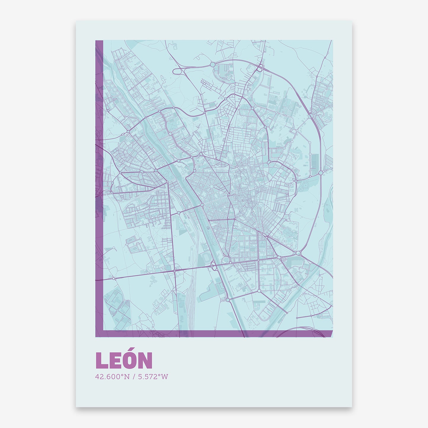 Leon Map V07 Shabby / Frame / Yes