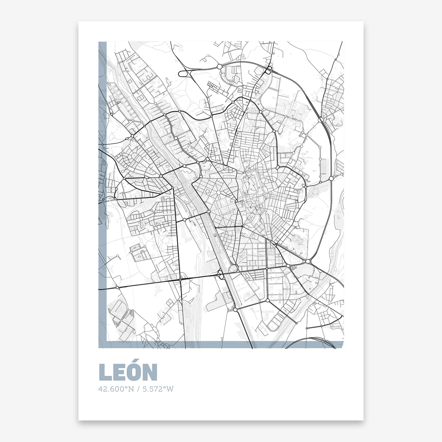 Leon Map V07 Urban / No Frame / No