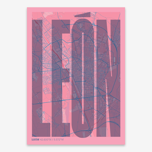 Leon Map V09 Tuscan / Frame / Yes