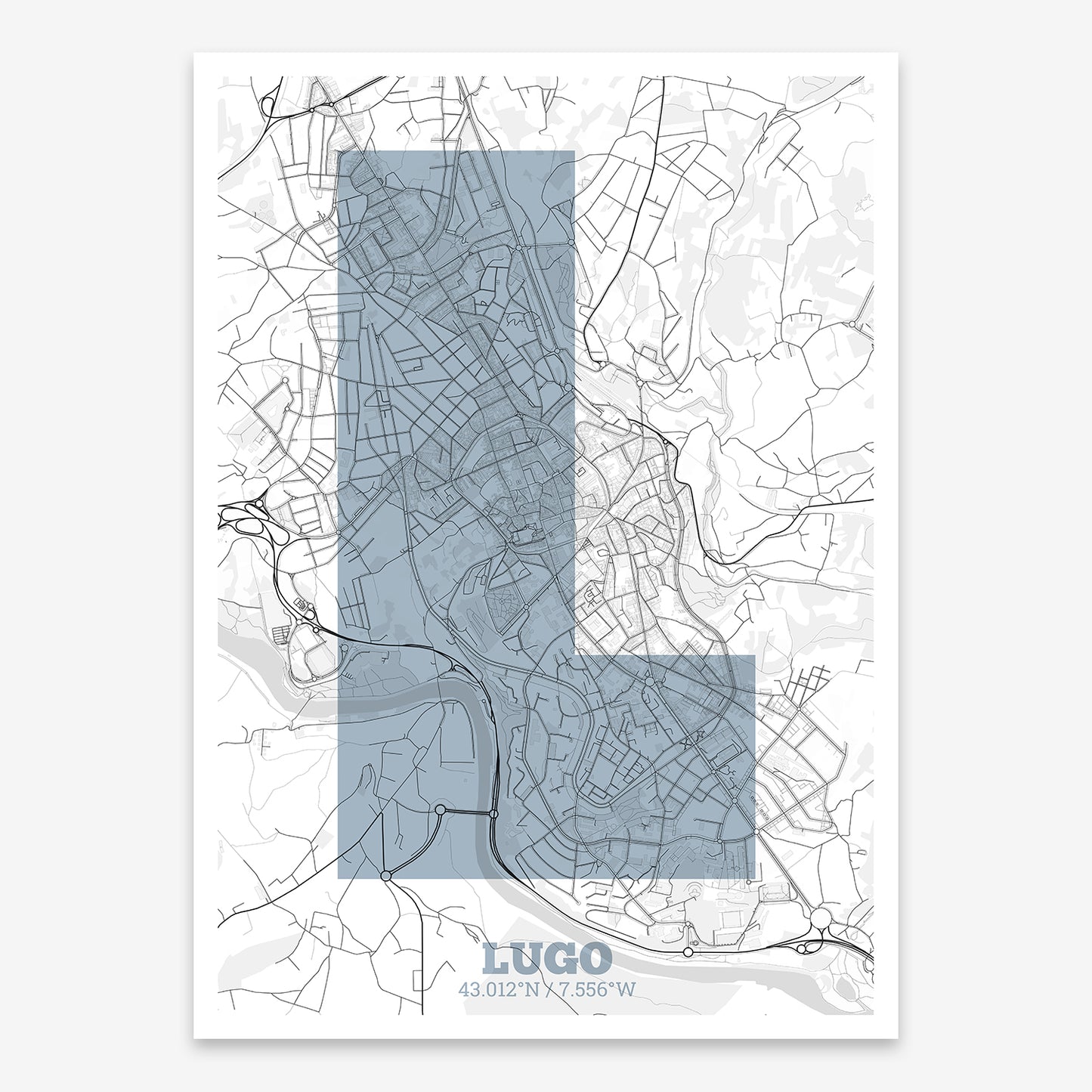 Lugo Map V02 Urban / No Frame / No