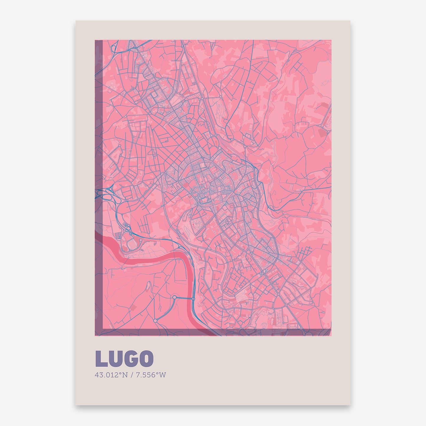 Lugo Map V07 Tuscan / No Frame / No