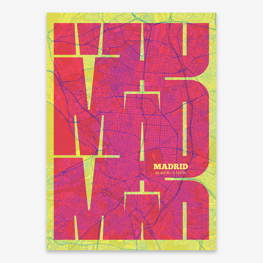 Madrid Map V03 miami