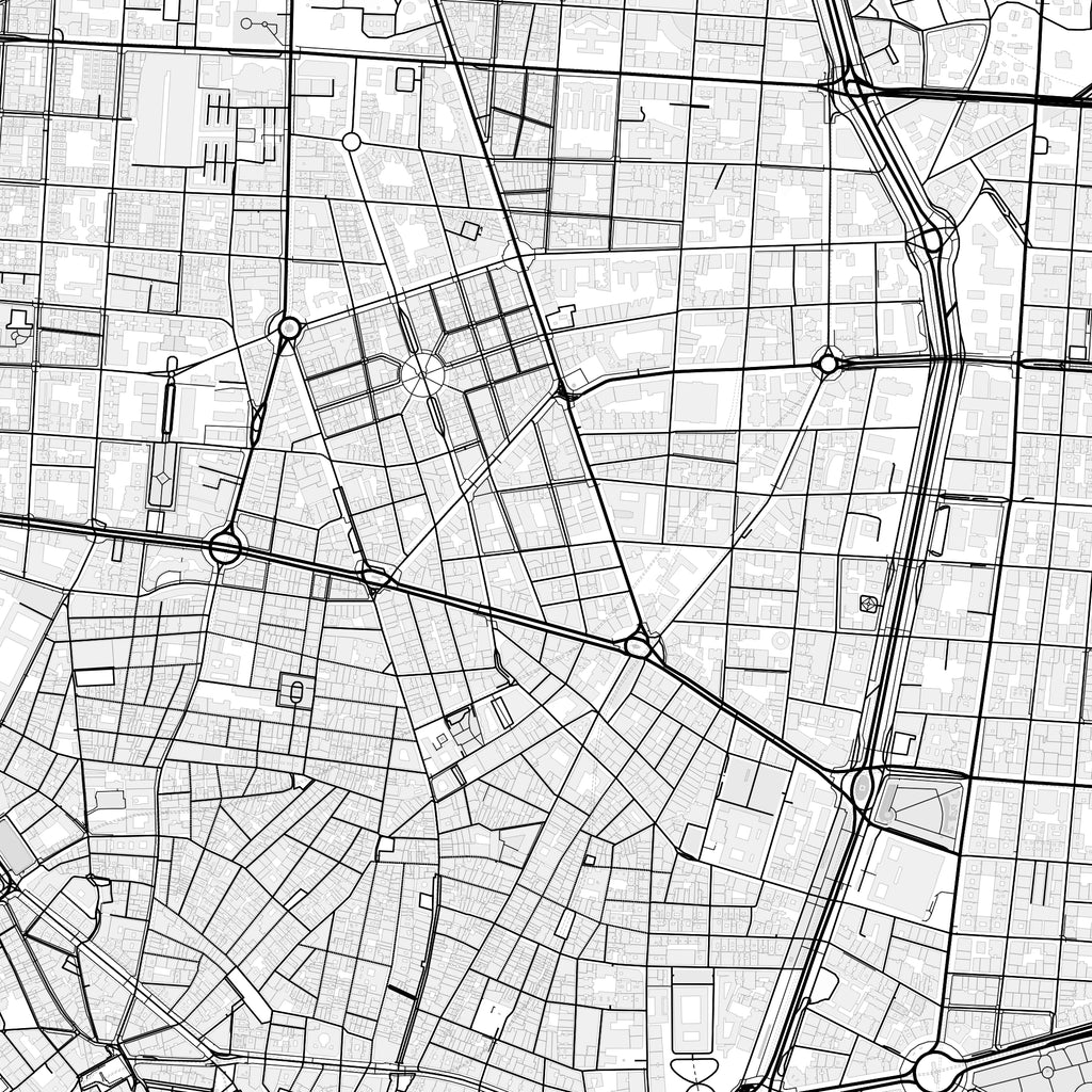 LetraMap Classic Design Detail in High Resolution