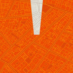 Detalle de la lámina tipográfica de Malasaña, textura del papel Giclée