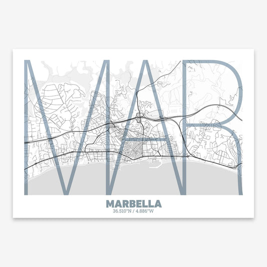 Póster de Marbella – "La Ultrafina"
