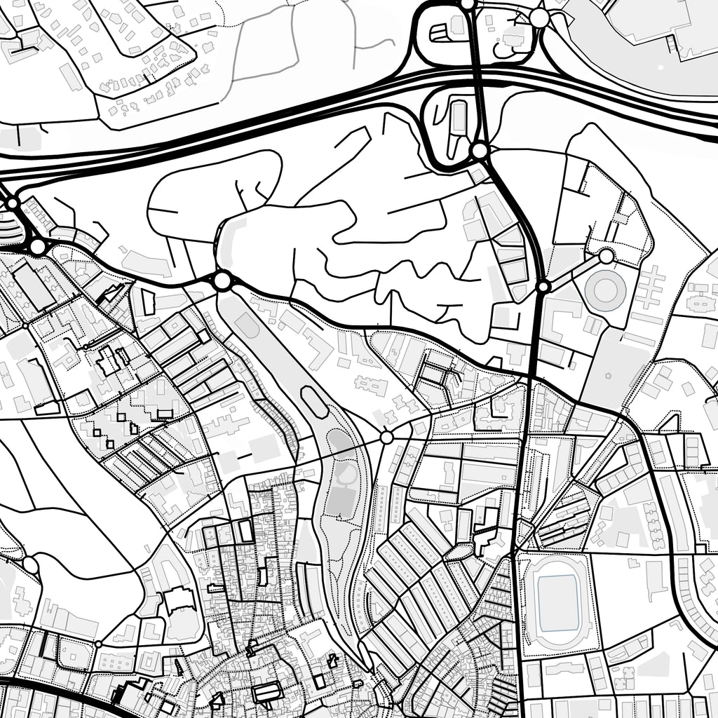 LetraMap Classic Design Detail in High Resolution