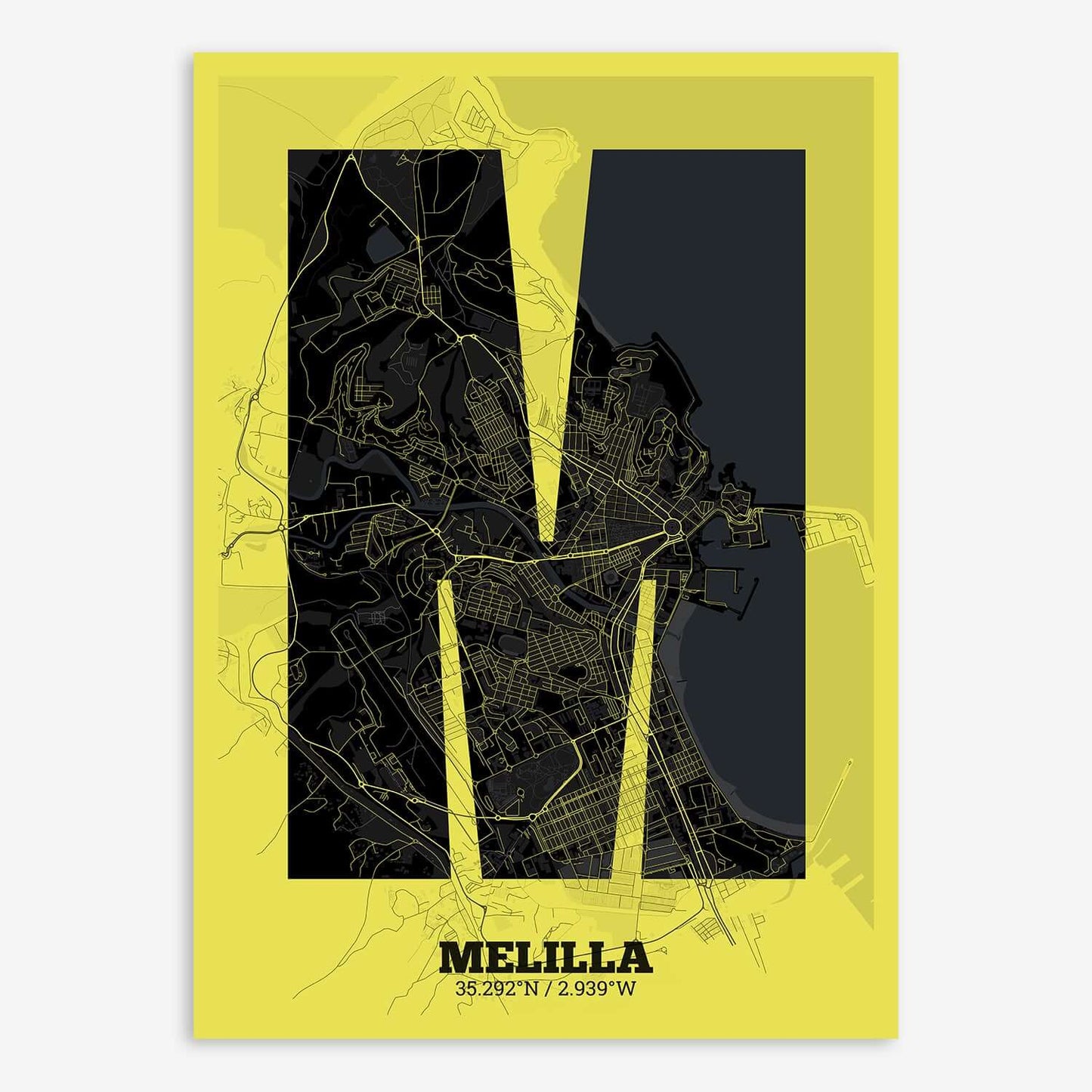 Melilla Map V02 night