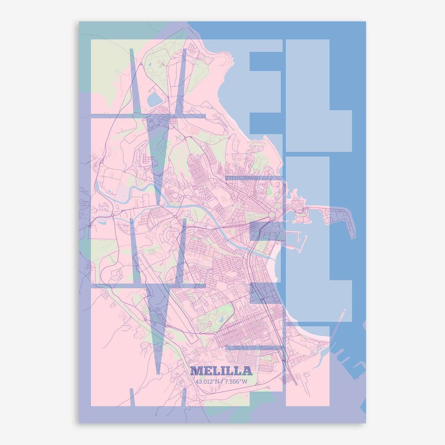 Melilla Map V03 nursery