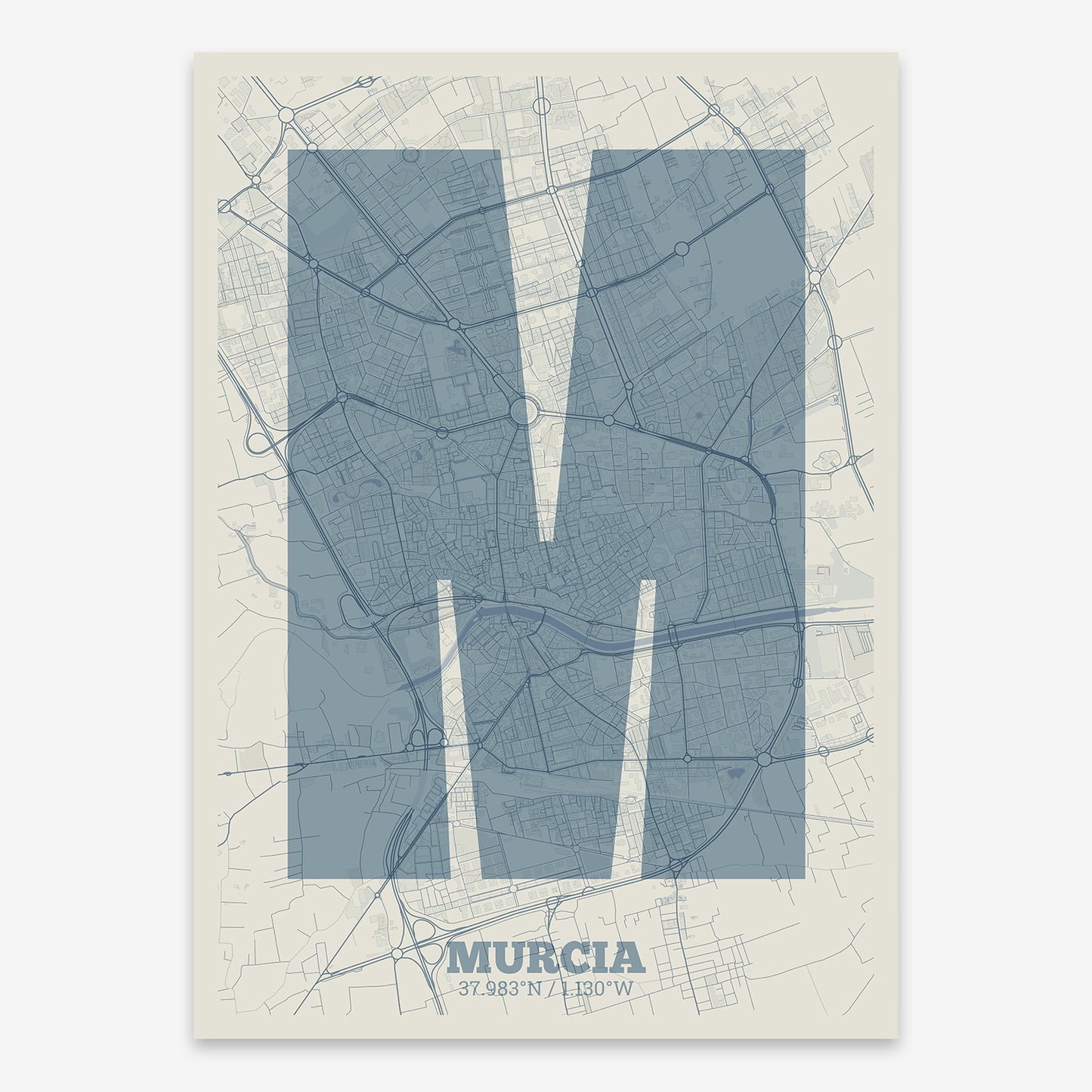 Murcia Map V02 Seaside / No Frame / No