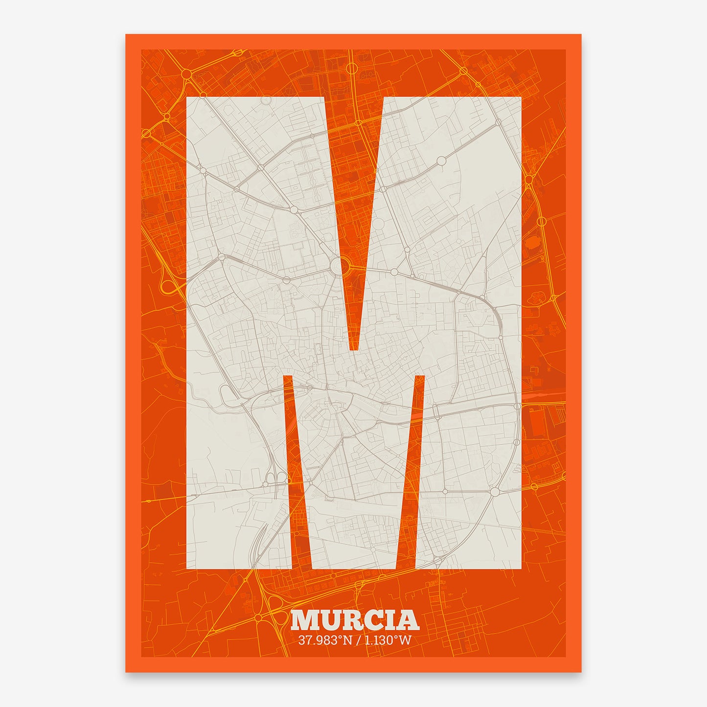 Murcia Map V02 Tribal / No Frame / No