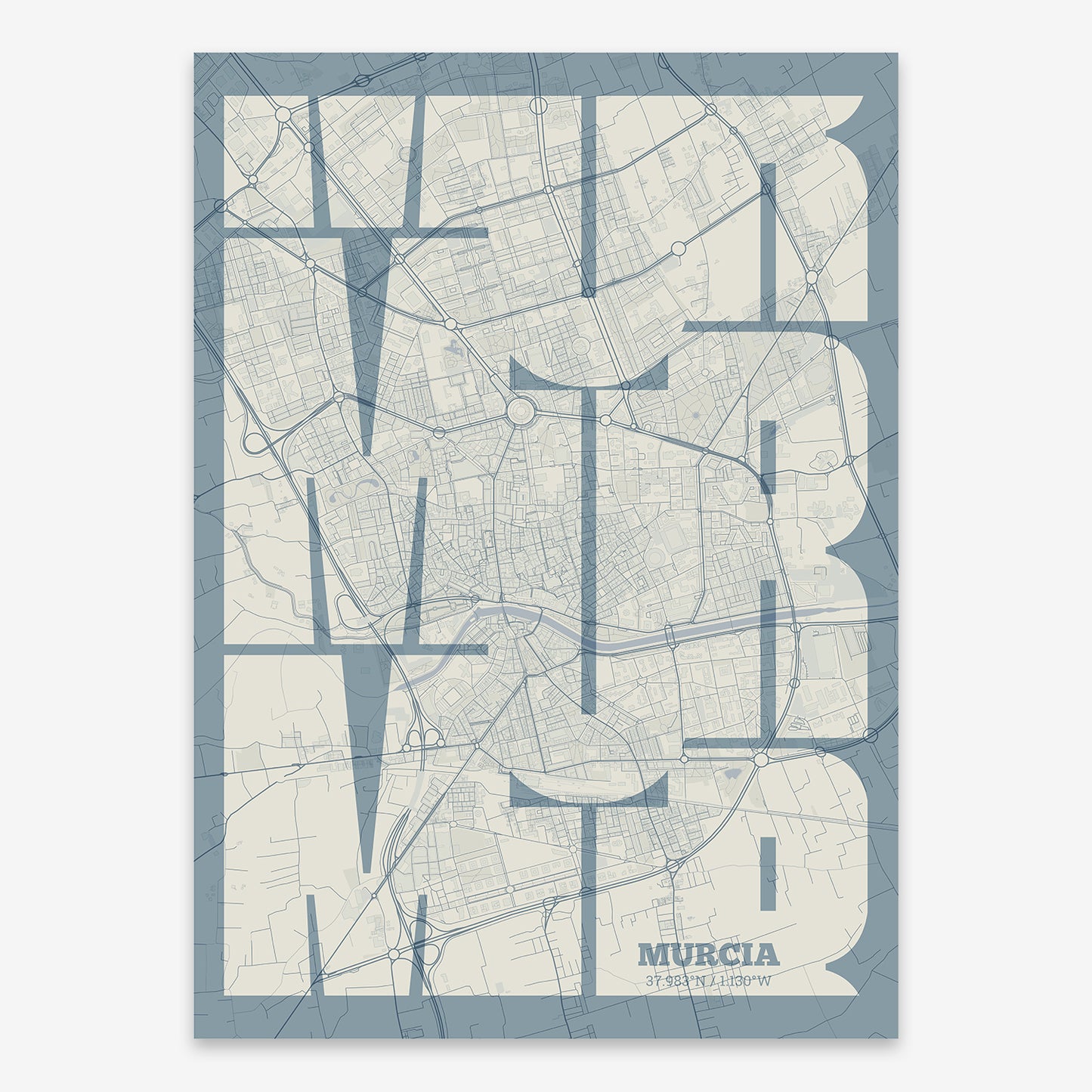 Murcia Map V03 Seaside / Frame / Yes