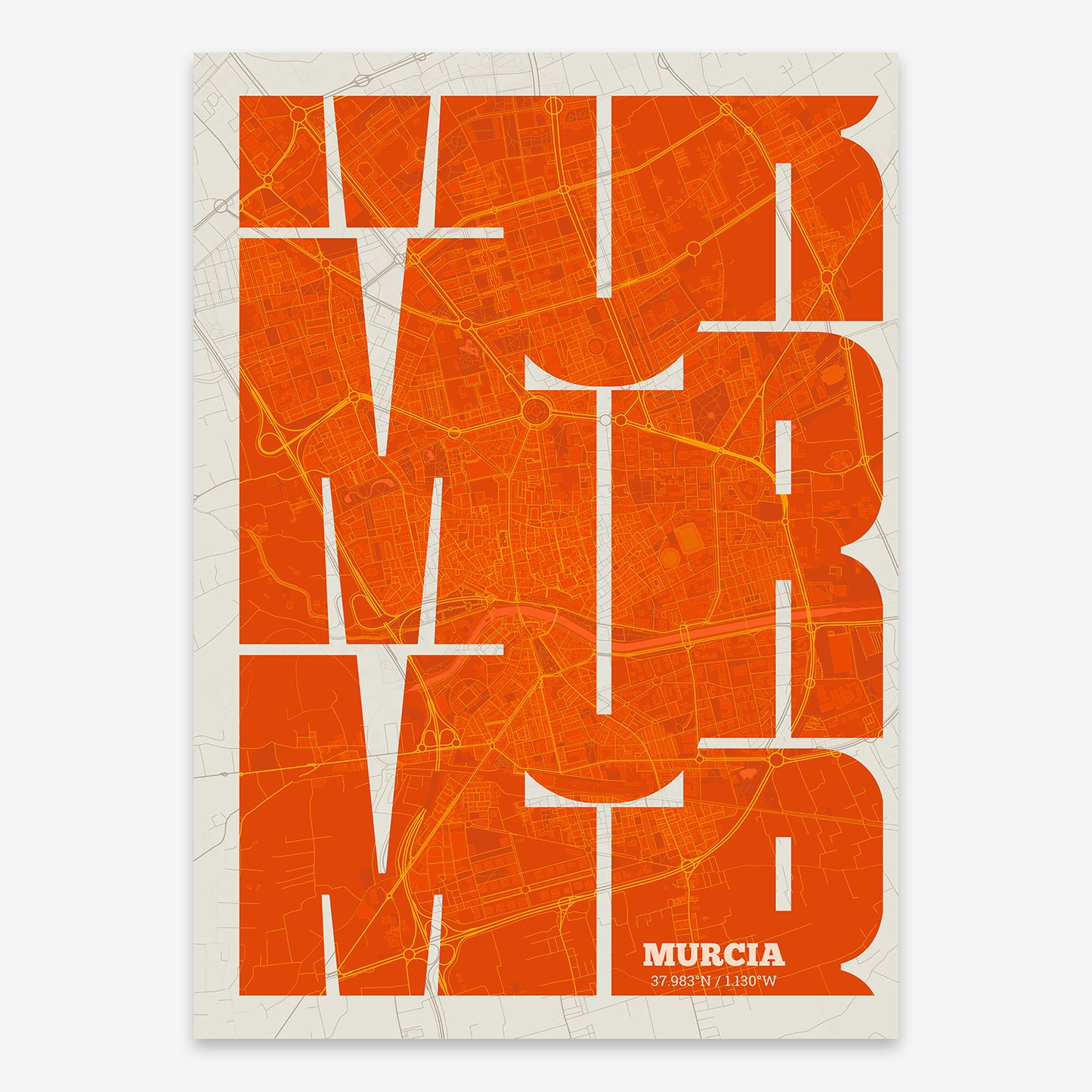 Murcia Map V03 Tribal / Frame / Yes