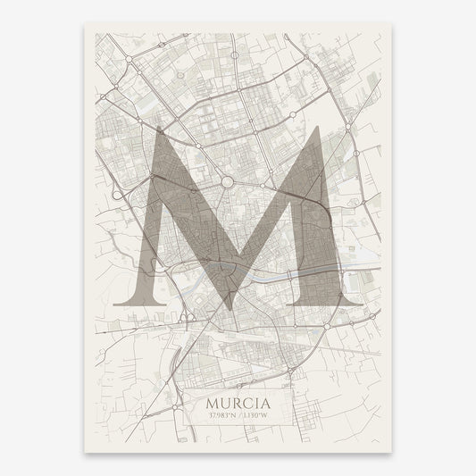 Murcia Map V06 rustic