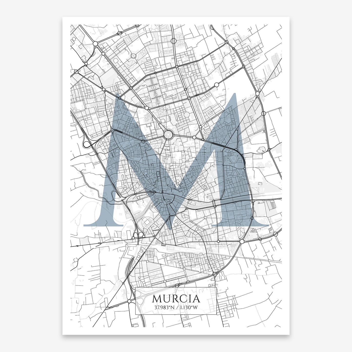 Murcia Map V06 Urban / No Frame / No