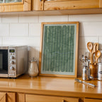 Graphic souvenir of Murcia – Contemporary typographic print